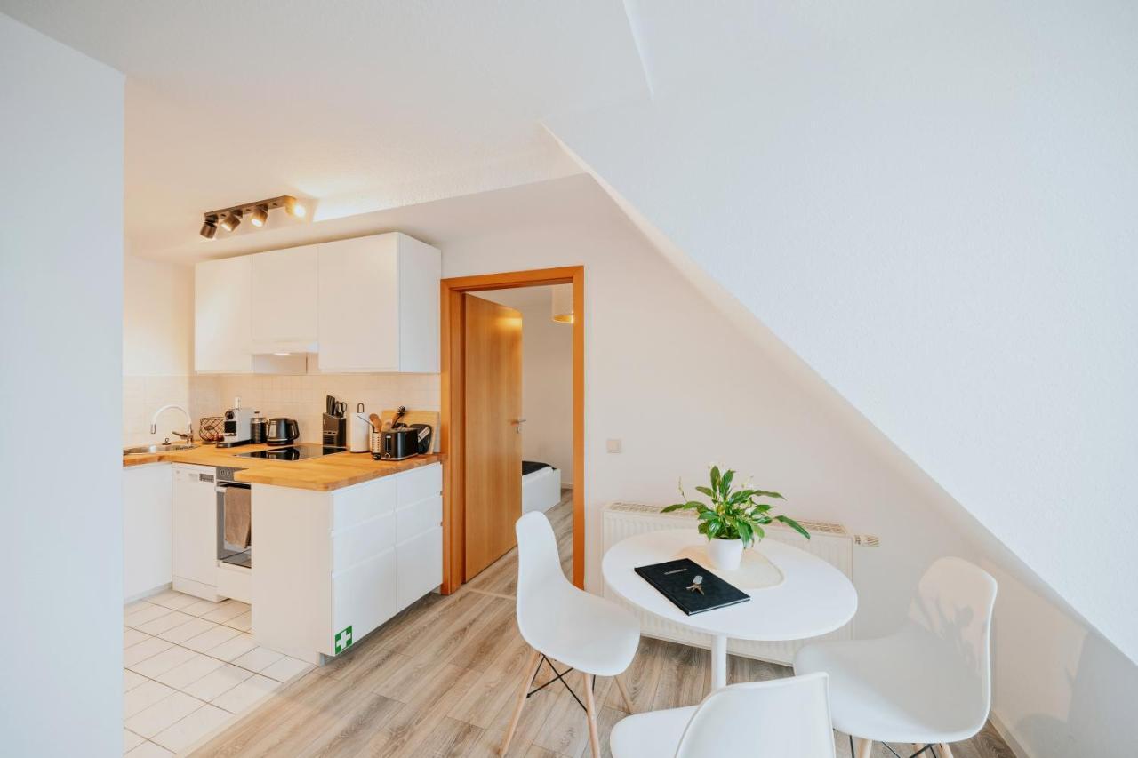 Bliss Place - Serviced Apartment - Arbeitsplatz, Zentral, Kueche, Waschmaschine, Smarttv Magdeburg Exteriör bild