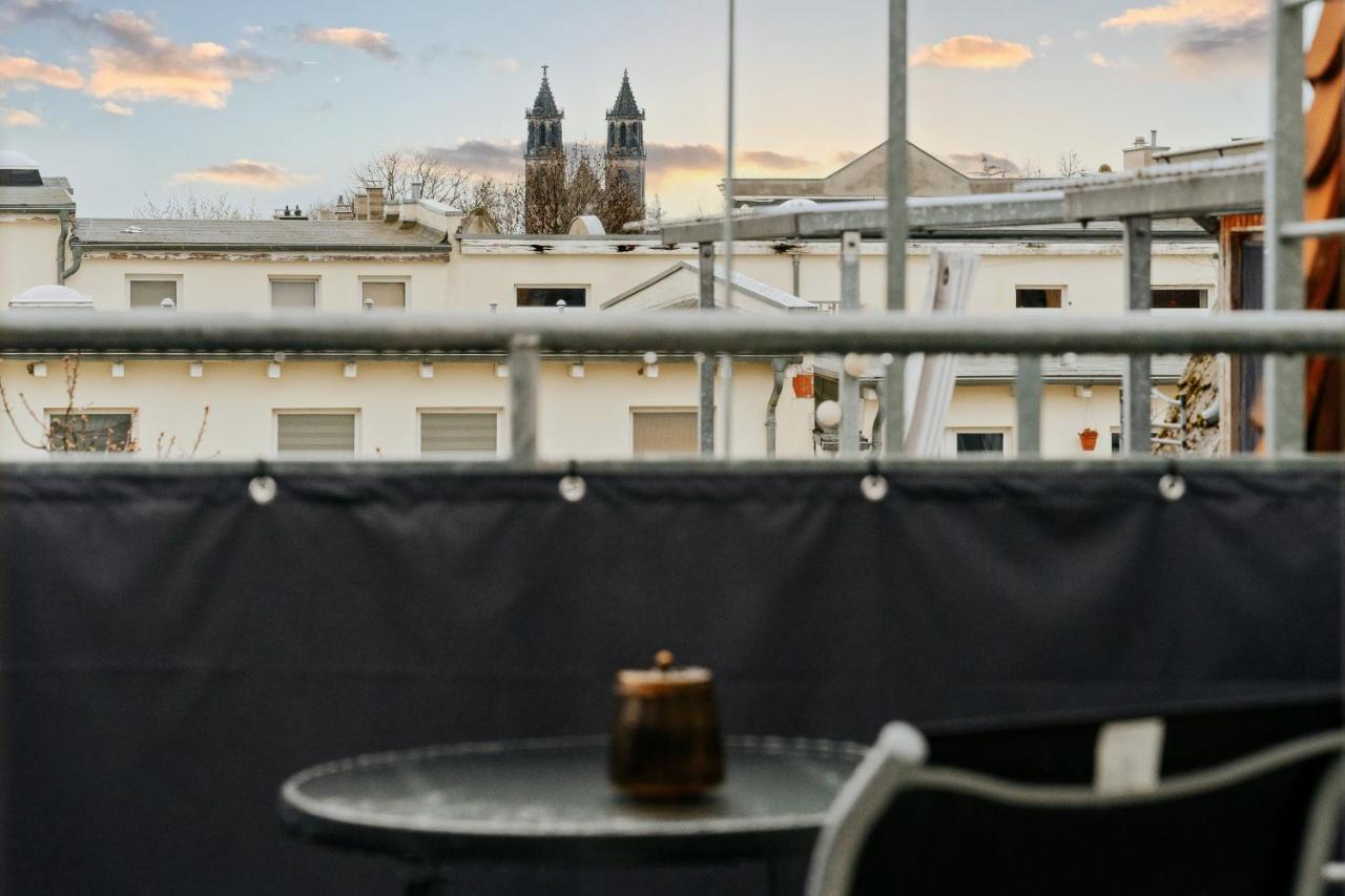Bliss Place - Serviced Apartment - Arbeitsplatz, Zentral, Kueche, Waschmaschine, Smarttv Magdeburg Exteriör bild