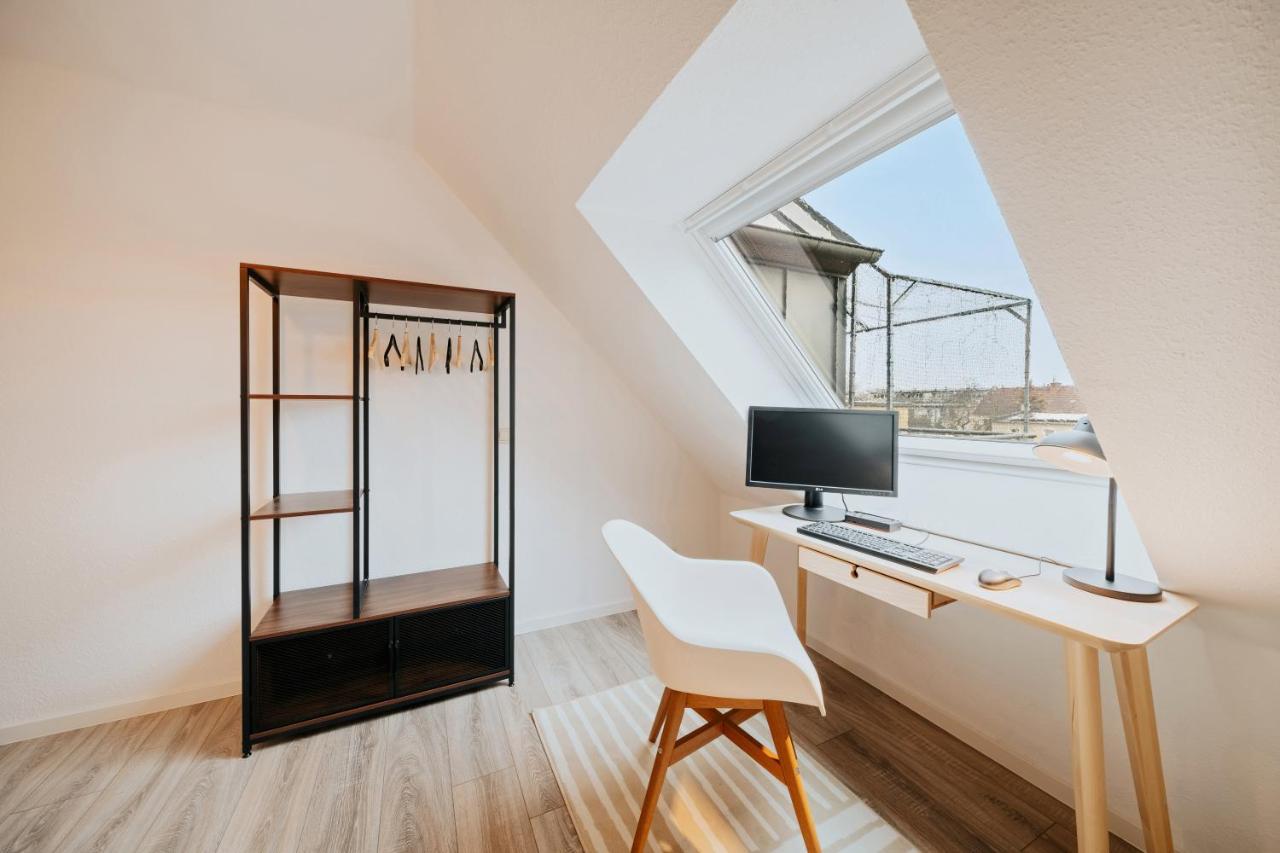 Bliss Place - Serviced Apartment - Arbeitsplatz, Zentral, Kueche, Waschmaschine, Smarttv Magdeburg Exteriör bild